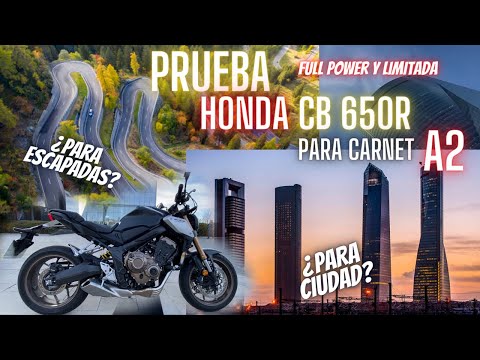 Honda CB 650R Limitada A2: La Moto Deportiva Perfecta para Iniciarse en el A2
