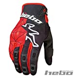HEBO HE1235RM Enduro Sway Mx Collection Guantes, Rojo, Talla M