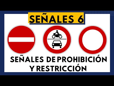 Señal de prohibido el paso a vehículos: restricciones y excepciones