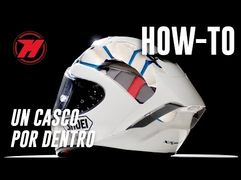 Anatomía del casco de moto: partes esenciales