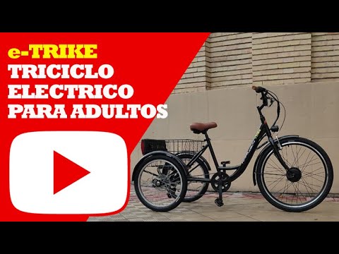 Motos eléctricas triciclos para adultos