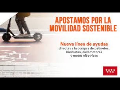 Subsidios para patinetes eléctricos en Madrid