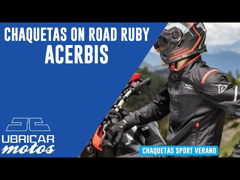 Chaqueta Acerbis Ramsey My Vented 2.0: Comodidad y Protección para Motociclistas