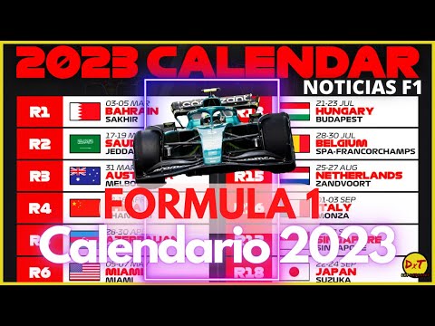 Calendario Fórmula 1: Fechas y Circuitos de la Temporada Actual