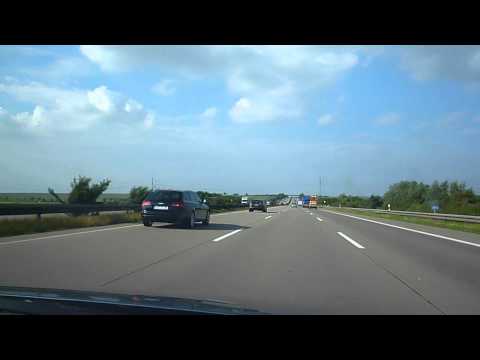 Carretera alemana: sin límite de velocidad y seguridad vial