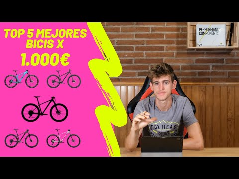 Bicicletas de montaña económicas: menos de 1000 euros.