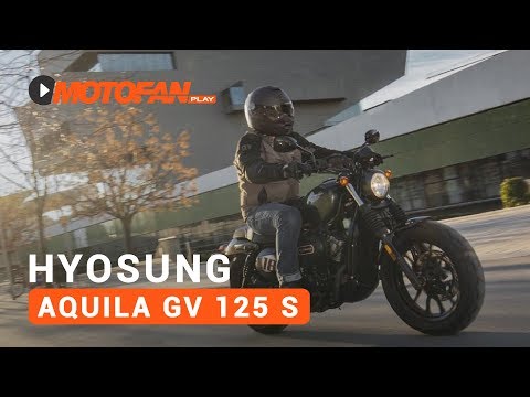 Hyosung Aquila Strider GV 125 S: características y especificaciones.