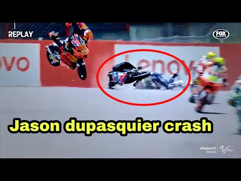 Jason sufre accidente en Moto 3