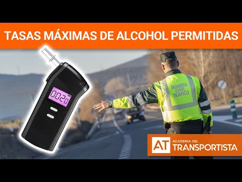 Tasa máxima de alcohol para conductor novato: límites legales