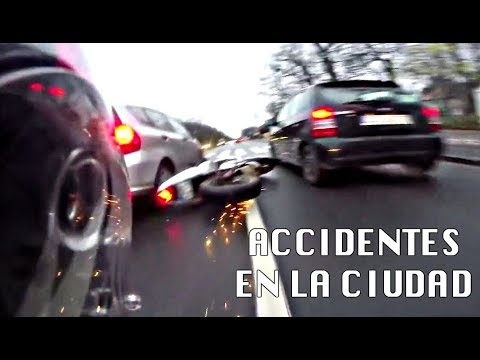 Tipos más comunes de accidentes de motocicleta
