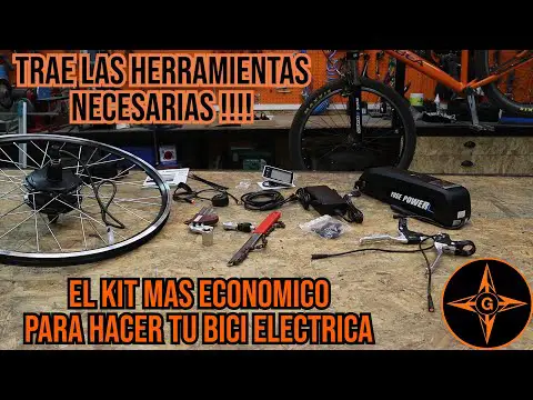 Kits económicos para bicicletas eléctricas.
