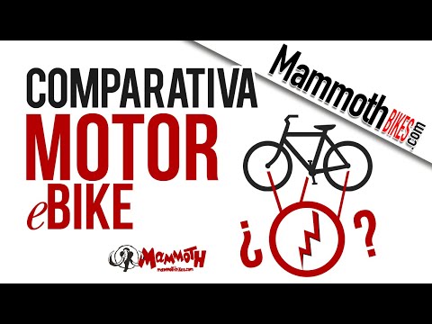 Comparativa de motores para bicicletas eléctricas