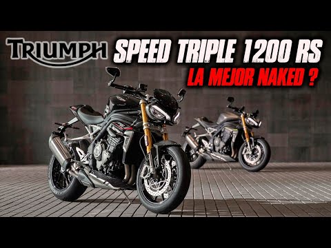 Triumph Speed Triple 1200 RS: Potencia y estilo en una motocicleta deportiva
